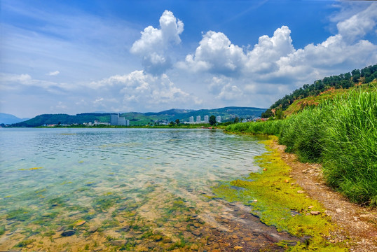 抚仙湖 湖畔