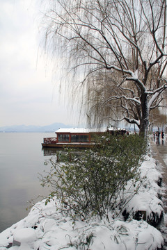 西湖雪