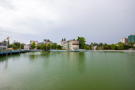 广东省云浮市水系景观