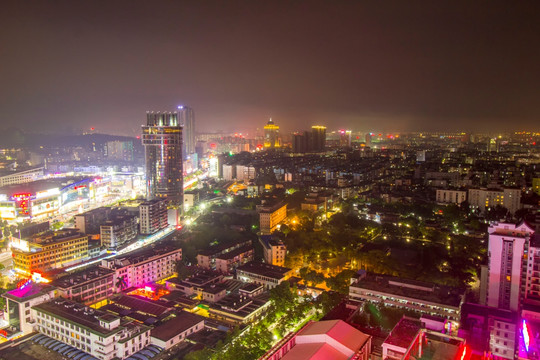 广东省肇庆市肇庆鸟瞰图