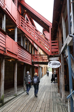 布吕根 Bryggen 木屋