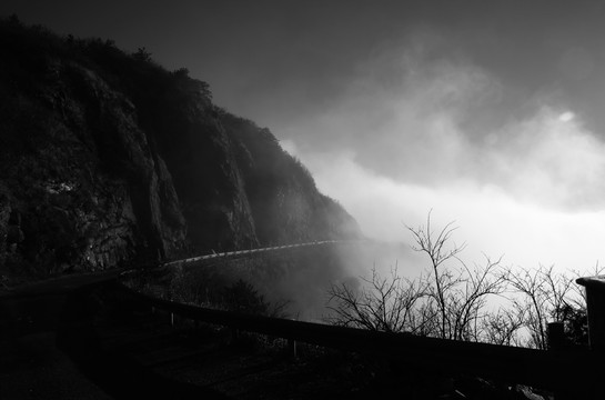 九宫山铜鼓包盘山公路