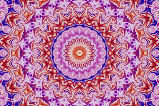 拼花花紋花型背景 無分層