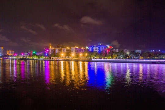 广东省中山市夜景