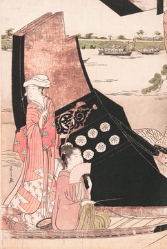 日本和服美女浮世繪 畫廊品質(zhì)