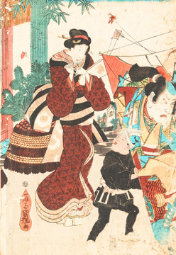 日本美女浮世绘 画廊品质