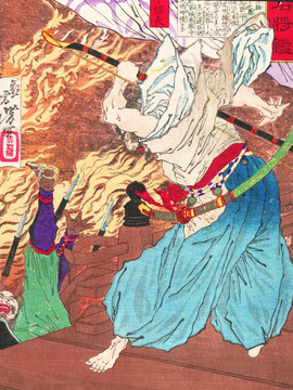 武士人物绘画 画廊高清