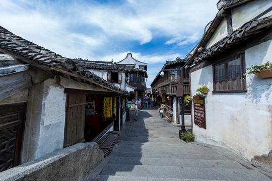 新場(chǎng)古鎮(zhèn)老街風(fēng)光
