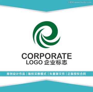 R字母LOGO设计