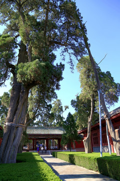 天水 伏羲庙 庭院 重门