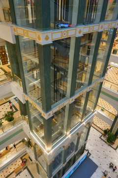 商业广场mall 垂直升降电梯