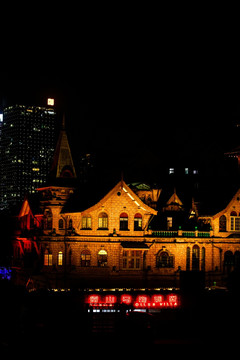 上海马勒别墅夜景