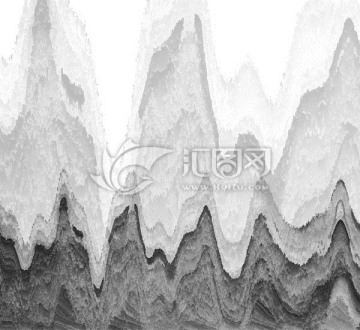 水墨遠(yuǎn)山 合層