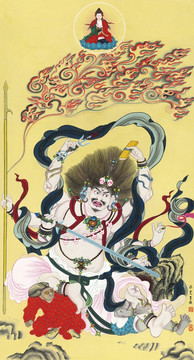 唐卡（高清合層）