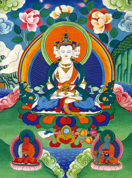 唐卡（高清合層）