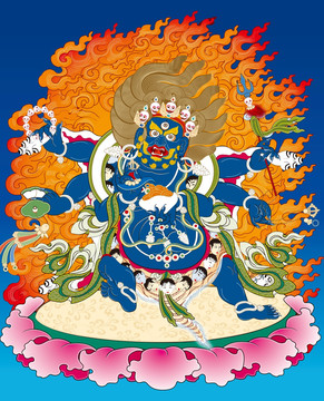 唐卡（高清合層）