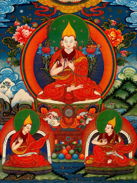 唐卡（高清合層）