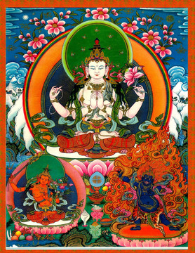 唐卡（高清合層）