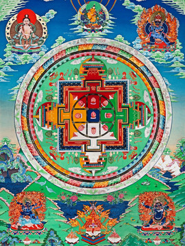 唐卡（高清合層）