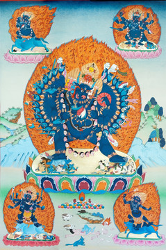 唐卡（高清合層）