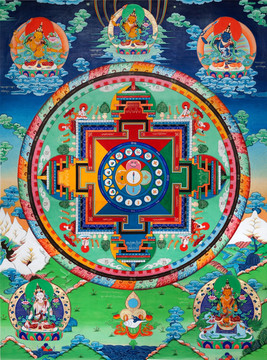 唐卡（高清合層）