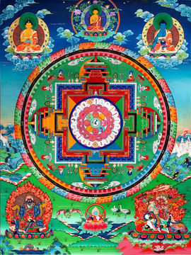 唐卡（高清合層）