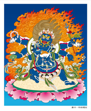 唐卡（高清合層）