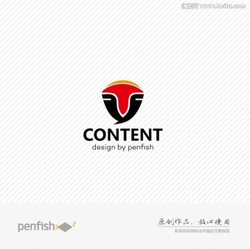 臉譜 字母Ty組合logo