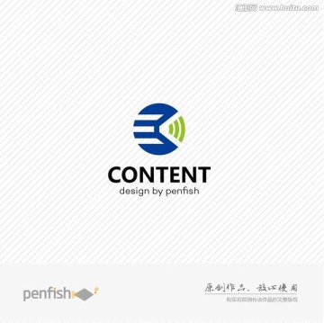 字母EK組合logo