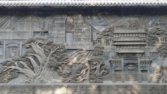 嵩山少林寺浮雕