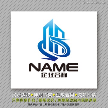 房地产建筑装饰logo