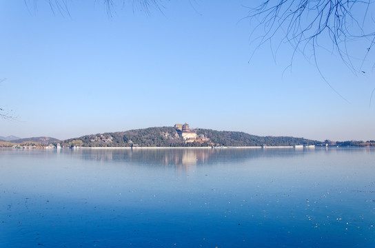 冬天昆明湖