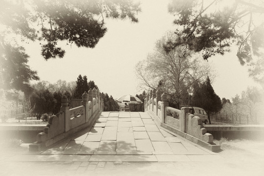 清东陵 石拱桥