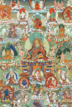 唐卡（高清合層）