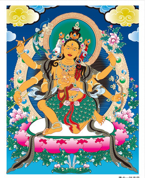 唐卡（高清合層）