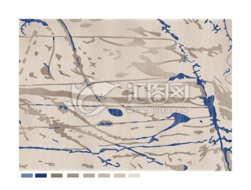 抽象地毯 歐式地毯 客廳地毯圖