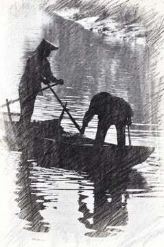 老照片水鄉(xiāng)