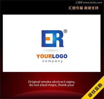 ER時尚字母標(biāo)志