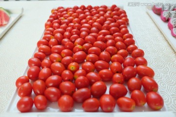 下午茶 小番茄 水果
