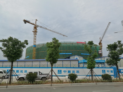 武夷新区建设工地