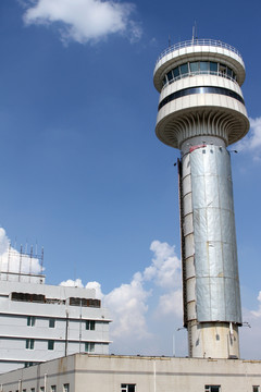 沈阳机场的空管塔台