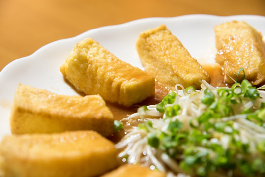 日本豆腐美食细节