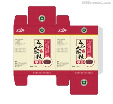 五谷雜糧系列小盒包裝