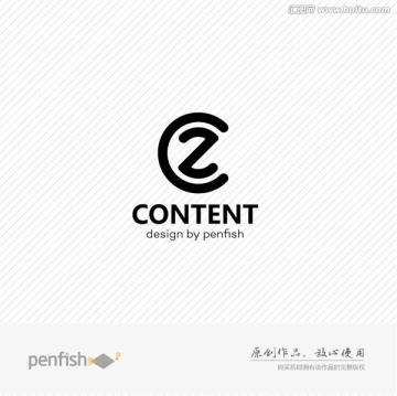 字母CZ組合LOGO