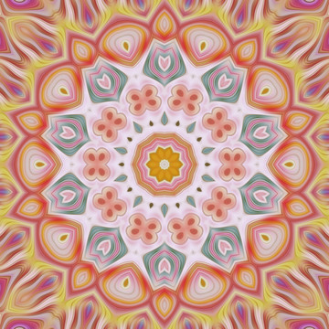 歐式花紋拼花 TIF無分層