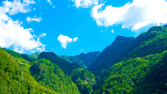 高山 山重水复