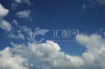 藍(lán)天白云背景