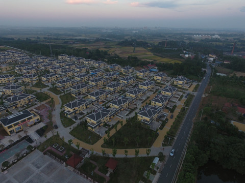 鸟瞰  城市建设