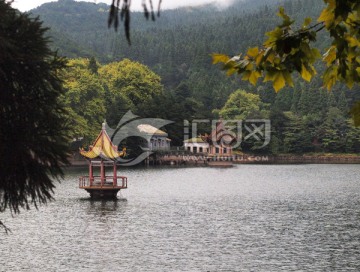 芦林湖 庐山景色