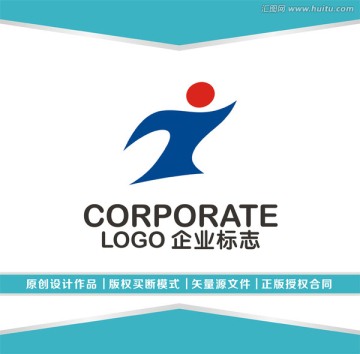 文體 人形LOGO